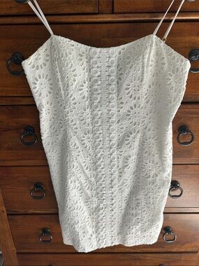 White Eyelet Lilly Pulitzer Dress